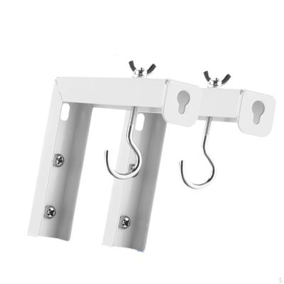 Support de plafond pour écran de projection, 2 pièces, blanc, universel, pour les entreprises