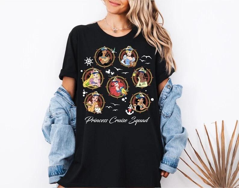 Princess Cruise Squad Shirt Girls Cruise Vacation TShirt S