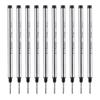 10Pcs Replacement Ballpoint Pen Refills Metal Ballpoint Refill Universal Pen Refills 0.5mm OR 0.7mm For Daily Writing