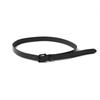 THOMASMORE Ac1303 Black Coated Belt