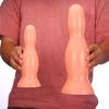 Nadměrný Fisting anální masturbátor Rozšiřující se velké černé dildo Fisting BDSM Sex Toy Realistic Dick PVC