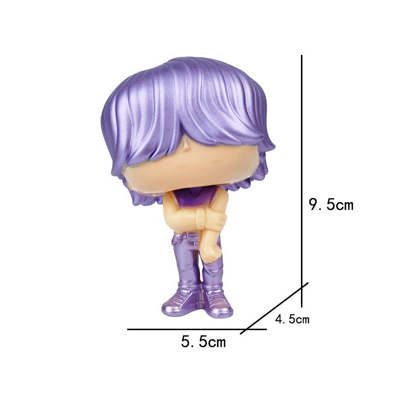 10 Stück Kpop Dämonenjäger Figur PVC Modell Anime Figur Sammlung Statue Schreibtisch Dekoration Puppen Kinderspielzeug Halloween Geschenke