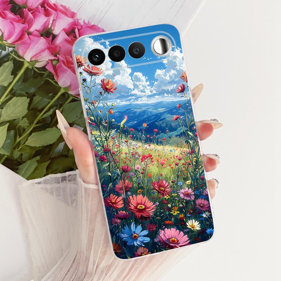 For Realme 16 5G Case RMX5171 Cute Cat Fashion Painted Cover Soft Silicone Protective Shell For Realme 16 Realme16 5G Phone Case