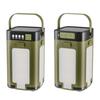 Solar LED Camping Lantern Portable IPX4 Waterproof Rechargeable 2000mAh Solar Charging 6 Modes Flashlight Tent Lights for Camping Hiking