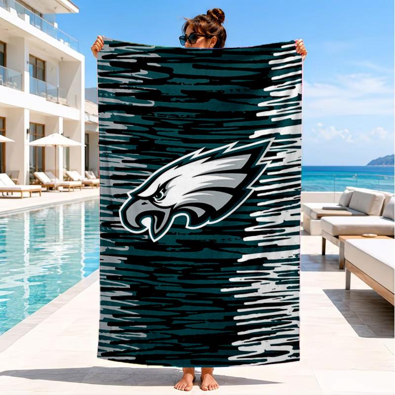 Asciugamano da Spiaggia Eagle Power Philadelphia, Asciugatura Rapida, Facile da Curare, Adatto Sia per il Fitness che per le Vacanze al Mare, Essenziale per lo Sport