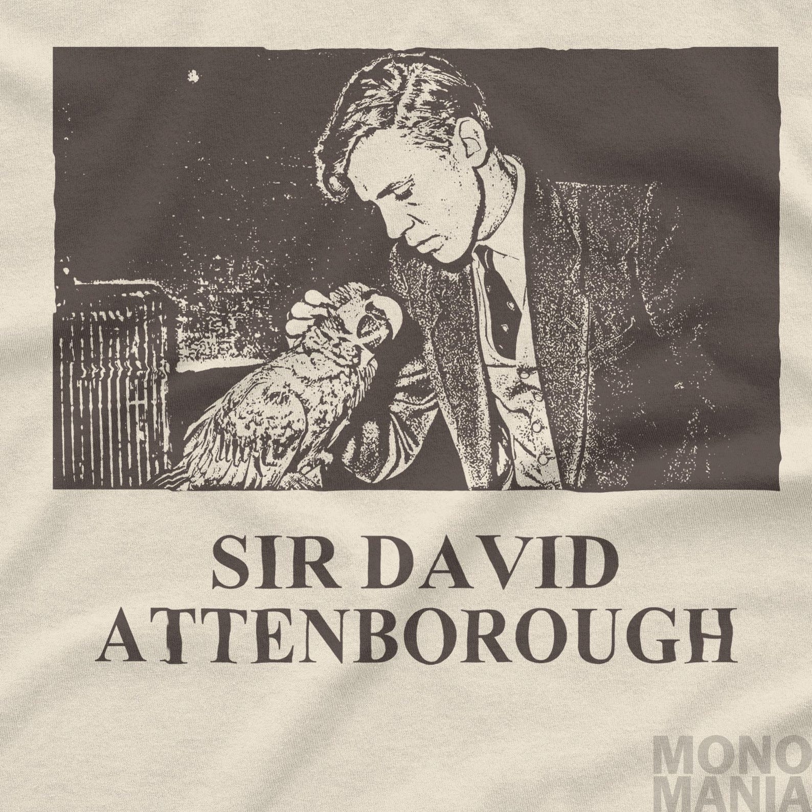 Sir David Attenborough, Young David Attenborough Homage T-shirt Tee Top Retro 90 s Vintage Funny Icon, Planet Earth, Our Planet S