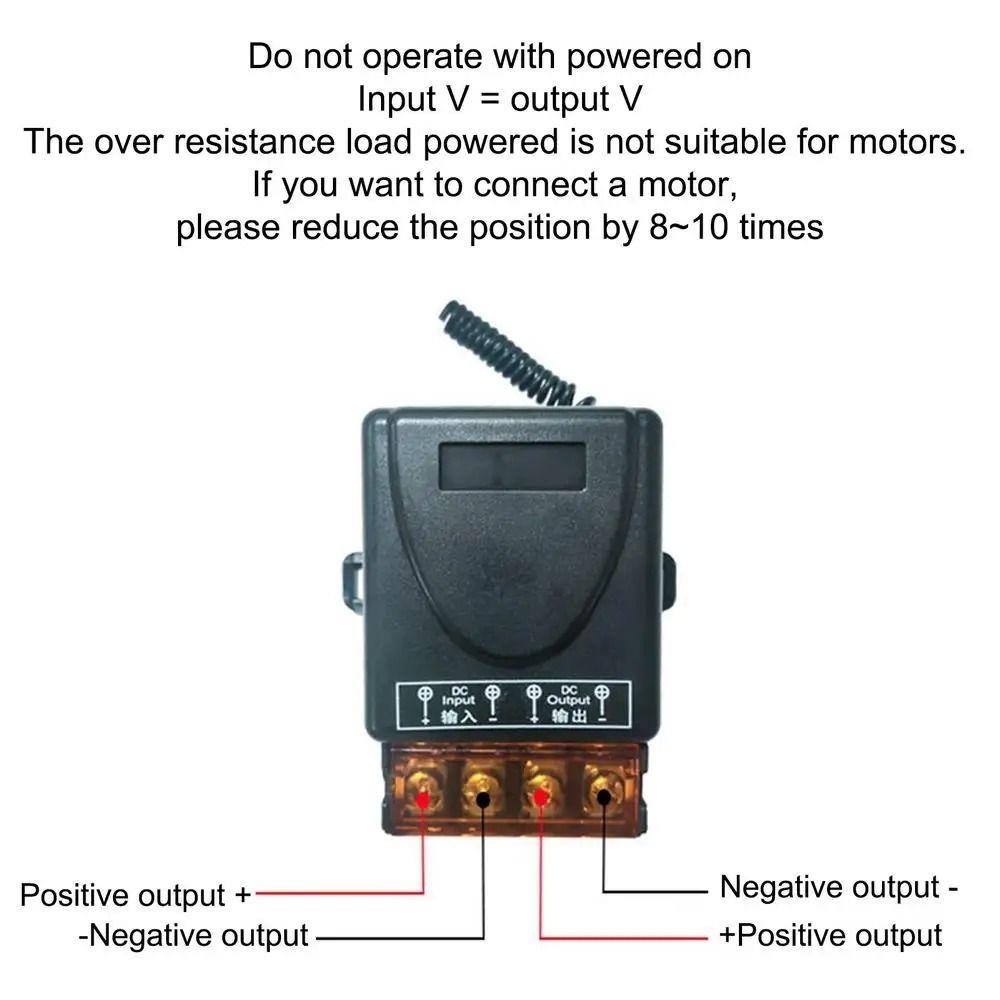 433Mhz Remote Control Switch High Power Wireless Controller  LED Lamp Controller