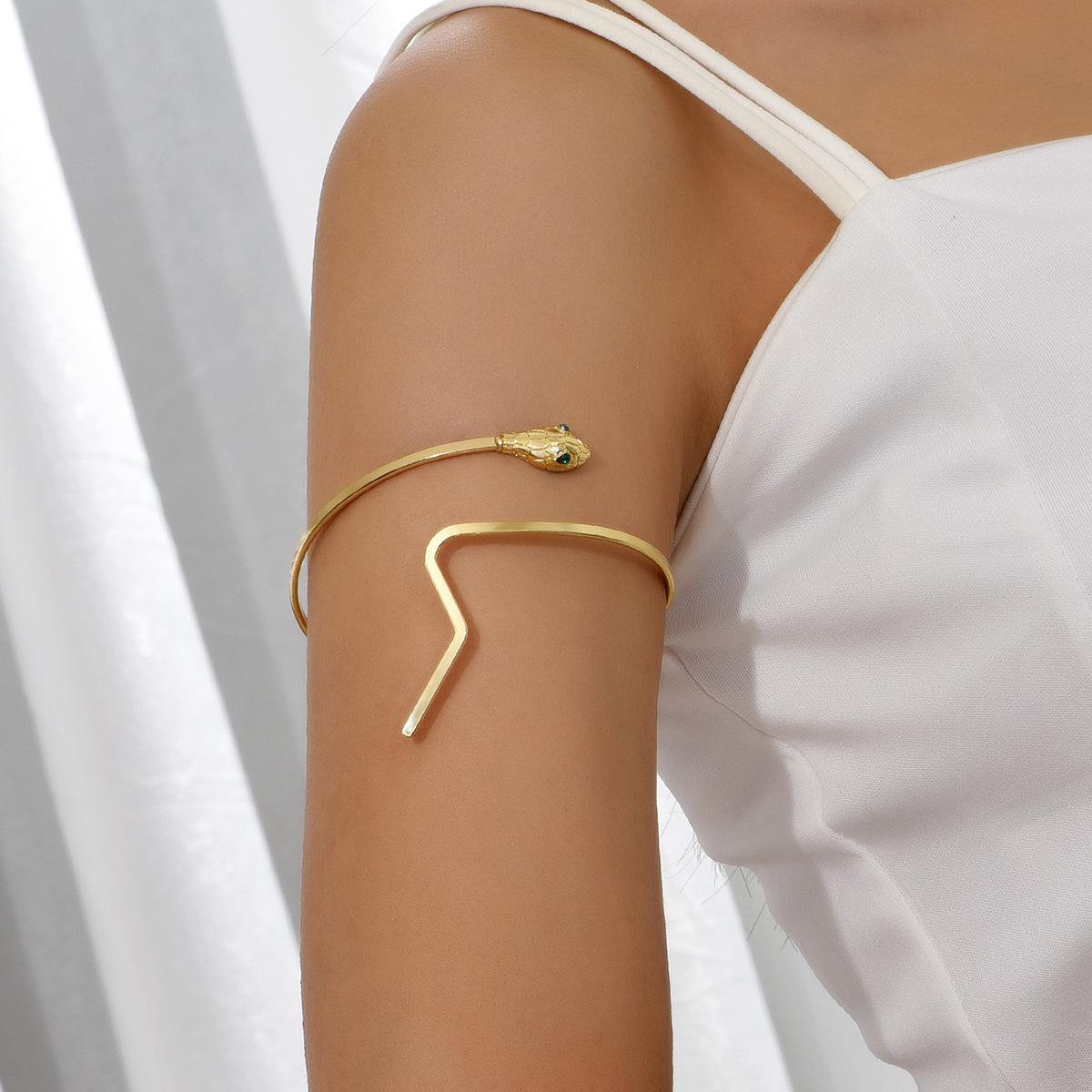 

Золотой и Серебряный Браслет-перо - Панк Обертывающий Браслет, Европейский и Американский Стиль