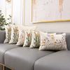Cotton Embroidered European Pastoral Floral Cushion Cover 45x45cm Sofa Seat Home Decor Throw Pillow Case Living Room Decoration