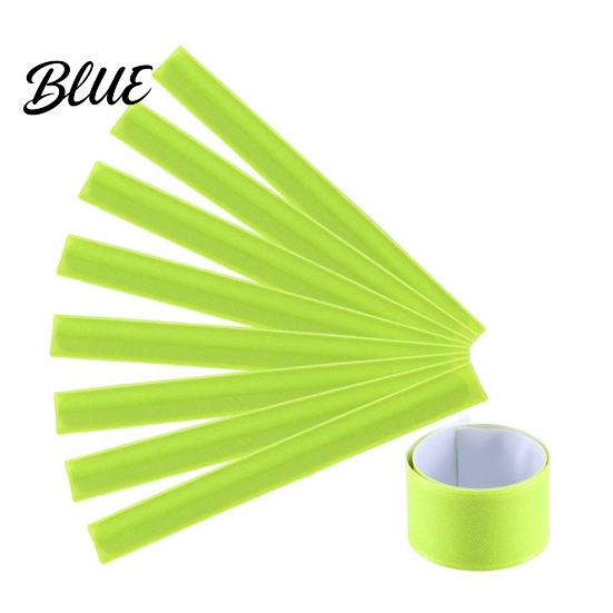 Nighttime Cycling Reflector Reflective Wristband Automatic Adsorption Easy to Wear
