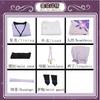 Scaramouche The Wanderer Cosplay Costume Scaramouche Complete Set Headwear Wig Wanderer Everyday Clothes Outfits