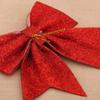 1/2Pcs Christmas Bows Hanging Decorations For Christmas Tree Diy Gold Silver Red Bowknot Pendant For Xmas Wreath New Year