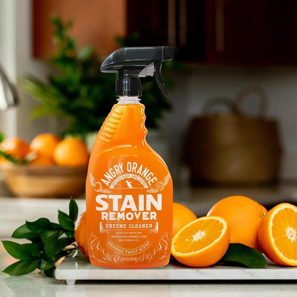 Enzyme Pet Stain Odor Remover Multi-Surface Cleaner Pet Urine Feces Vomit Freshness Bacteria Active Carpet Hardwood Fabric Tile