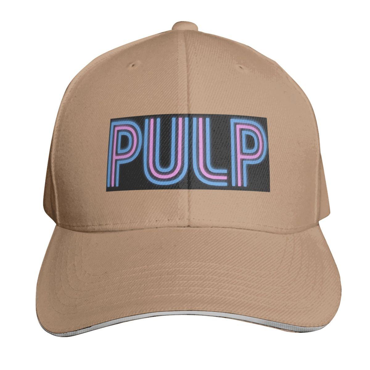 

Pulp Rock Band Logo Cap Fashion Casual Baseball Caps Adjustable Hat Hip Hop Summer Unisex Baseball Hats One Size