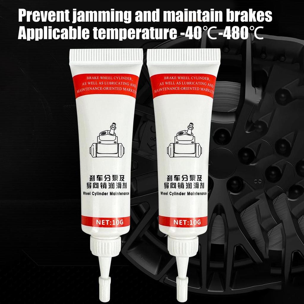 10G Long-Lasting Brake Grease Heat Resistant Brake Pin Parts Grease Car Efficient Squeal Stopper Lube Protection For Cleaning