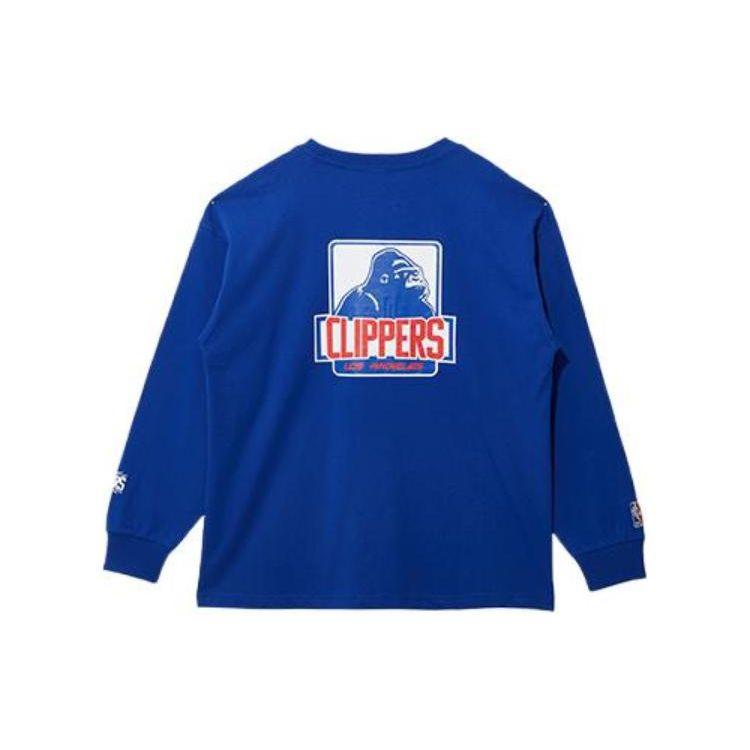 New Era SS22 Solid Color Logo Print American Sweatshirt Unisex sweatshirt Blue 13134292