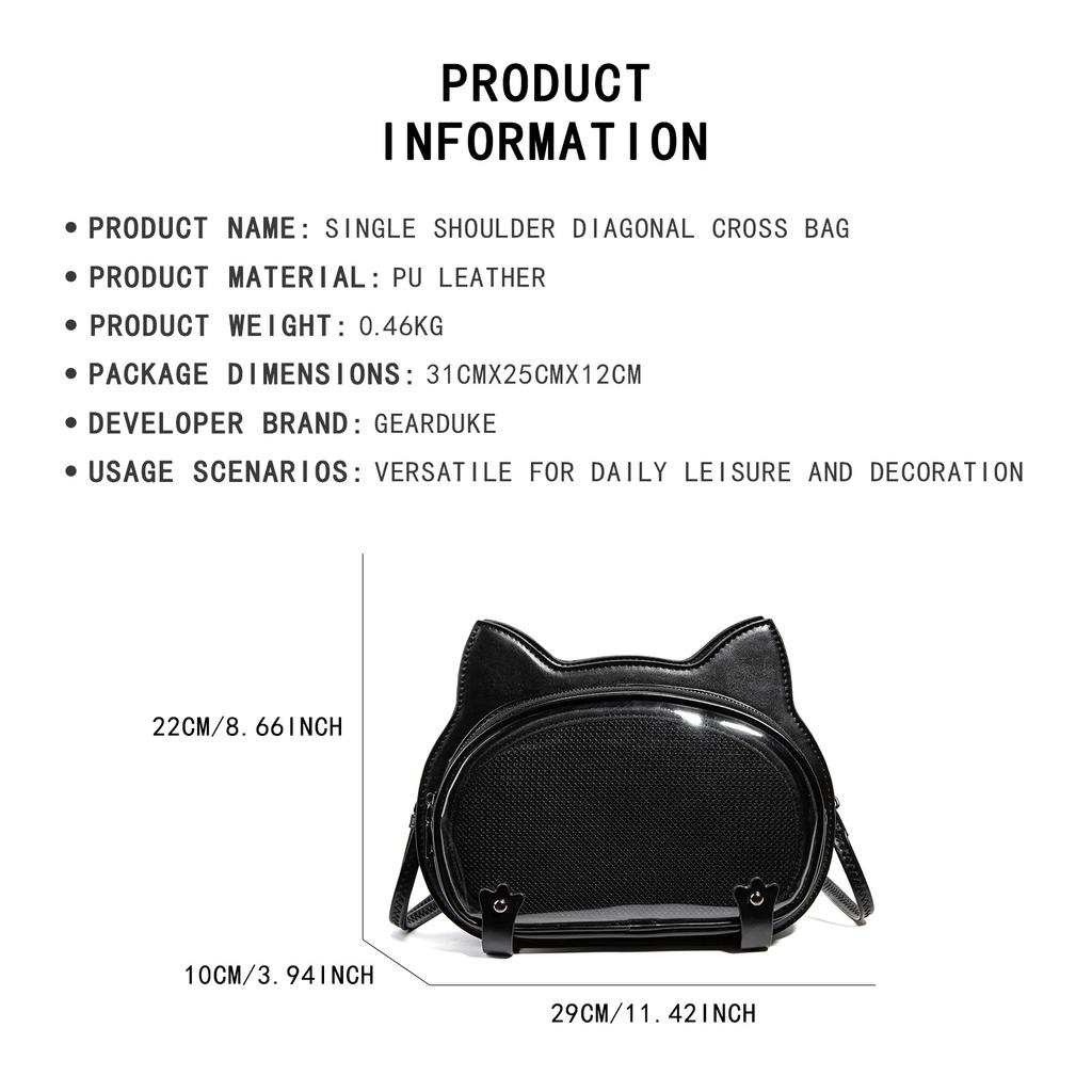 Pain Bag Women'S Shoulder Messenger Bag, Two-Dimensional Cos Animation Peripheral Badge Pendant Storage Bag