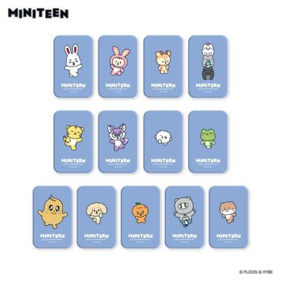 MINITEEN METALOWE PUDEŁKO ZESTAW NAKLEJEK, TOWAR SEVENTEEN, Oficjalny, Oryginalny, Autentyczny, KPOP