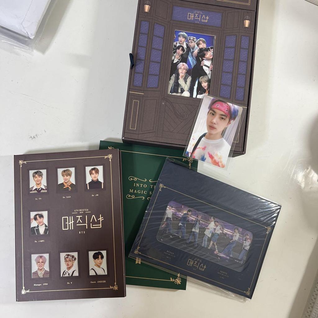[USED] 2019 BTS MAGIC SHOP DVD Trading Card Jin Blu-ray