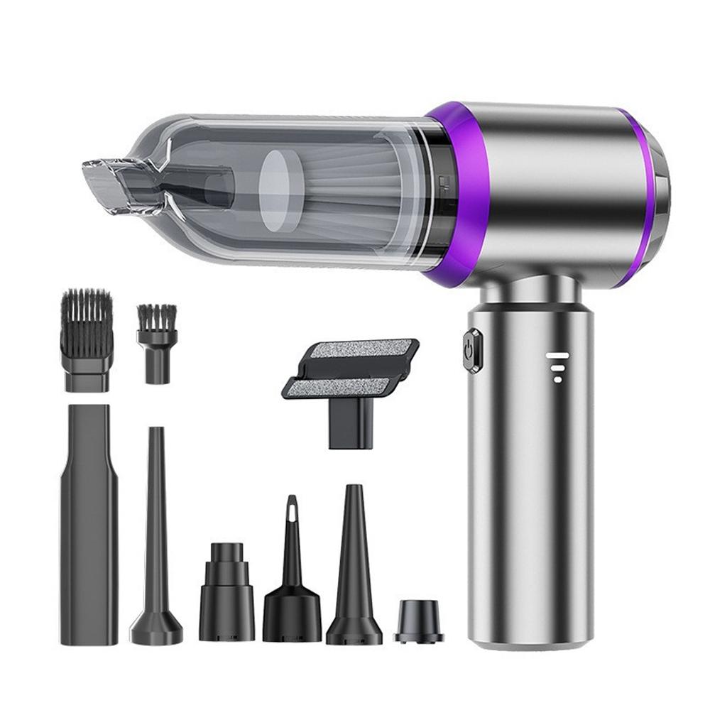 360000Pa Car Vacuum Cleaner Strong Suction Cleaning Mini Machine Wireless Portable Handhled Blower Machine Household Appliances