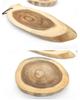 High-End Irregular Acacia Wood Cutting Board & Platter for Camping and Picnics
