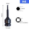 Electric Drill Socket Adapter Air Impact Wrench Hex Head Socket 12.5mm Adapter Screw Tap Socket Adapter