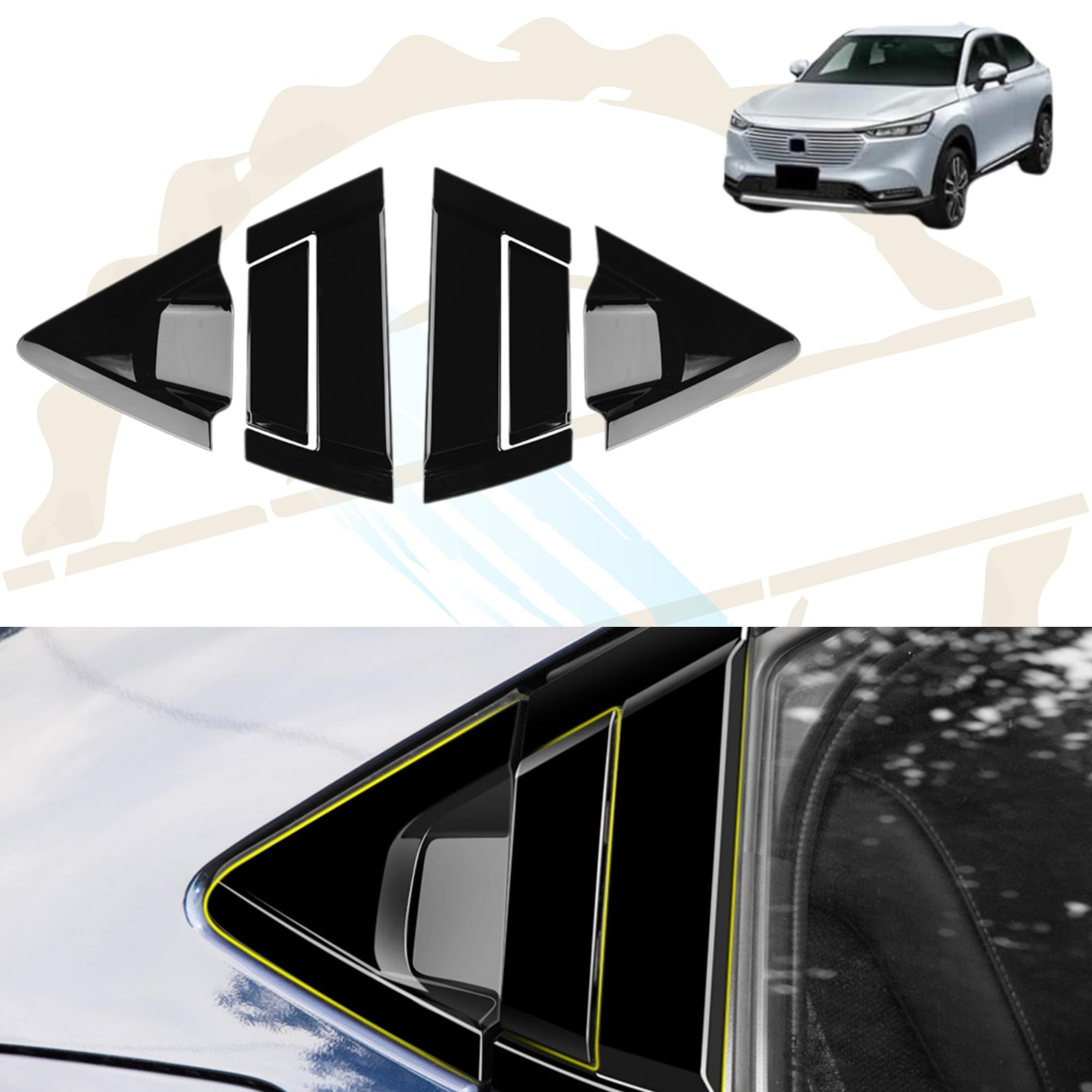 DodoxDIY New Vezel RV Series Vezel RV3 RV4 RV5 RV6 a чёрный