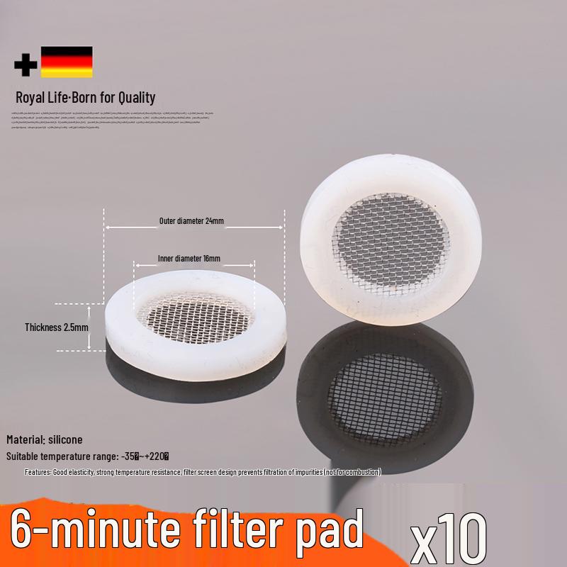 4-Point Silicone Water Heater Gasket - 1 Inch/6-Point Rubber Washer for Pipes and Meters