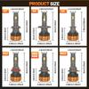 H7 LED Car Headlight Bulb Canbus No Error H1 Led H11 9005 9006 9012 HB3 HB4 9012 Car Headlight Auto Fog Lamp H4 Led Bulbs 12V