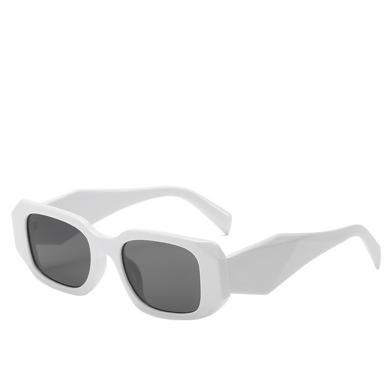 New Men Vintage Rectangle Frame Sunglasses Fashion Retro Sun Glasses Luxury Brand Design Glasse UV400 Shades Eyewear Women