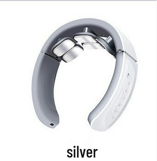 11 Cross 6-Head Smart Cervical Spine Massager with Electromagnetic Pulse and Kneading for Neck and Shoulder Relief