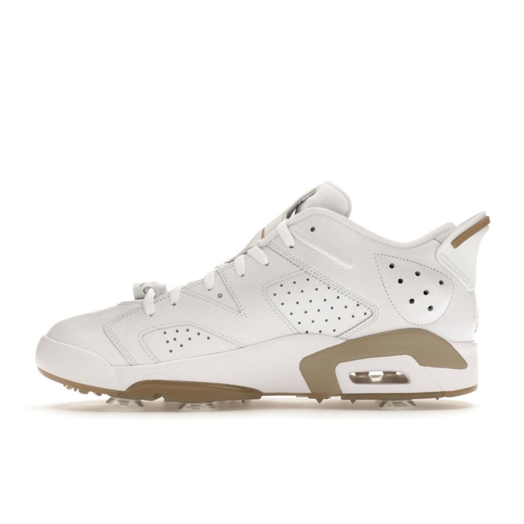 Air Jordan 6 Retro Low Golf Weiß Khaki Herren Sneaker DV1376-100