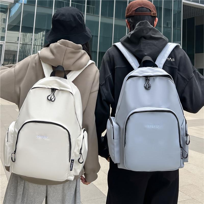 Japanese Schoolbag Female, Fashionable College Student Simple Casual Backpack Niche Design Sense Lightweight Travel Backpack
