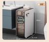 Luxury Bathroom Crevice Storage Rack Trolley - No Installation Required, Floor-Standing Cabinet.