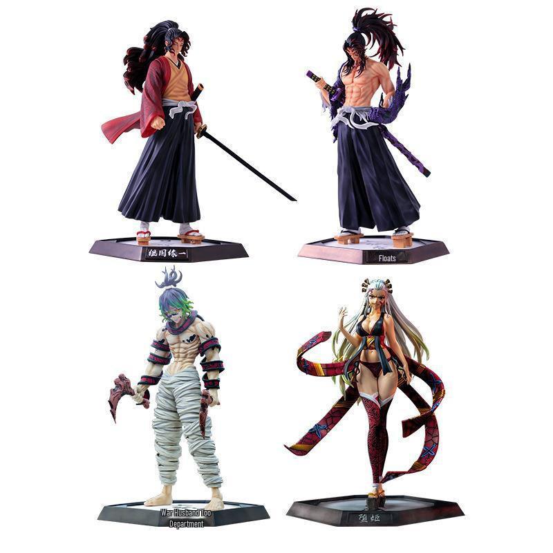 GK Demon Slayer Figures: Kokushibo, Yoriichi Tsugikuni, Daki, Gyutaro, Muzan, Twelve Kizuki Models