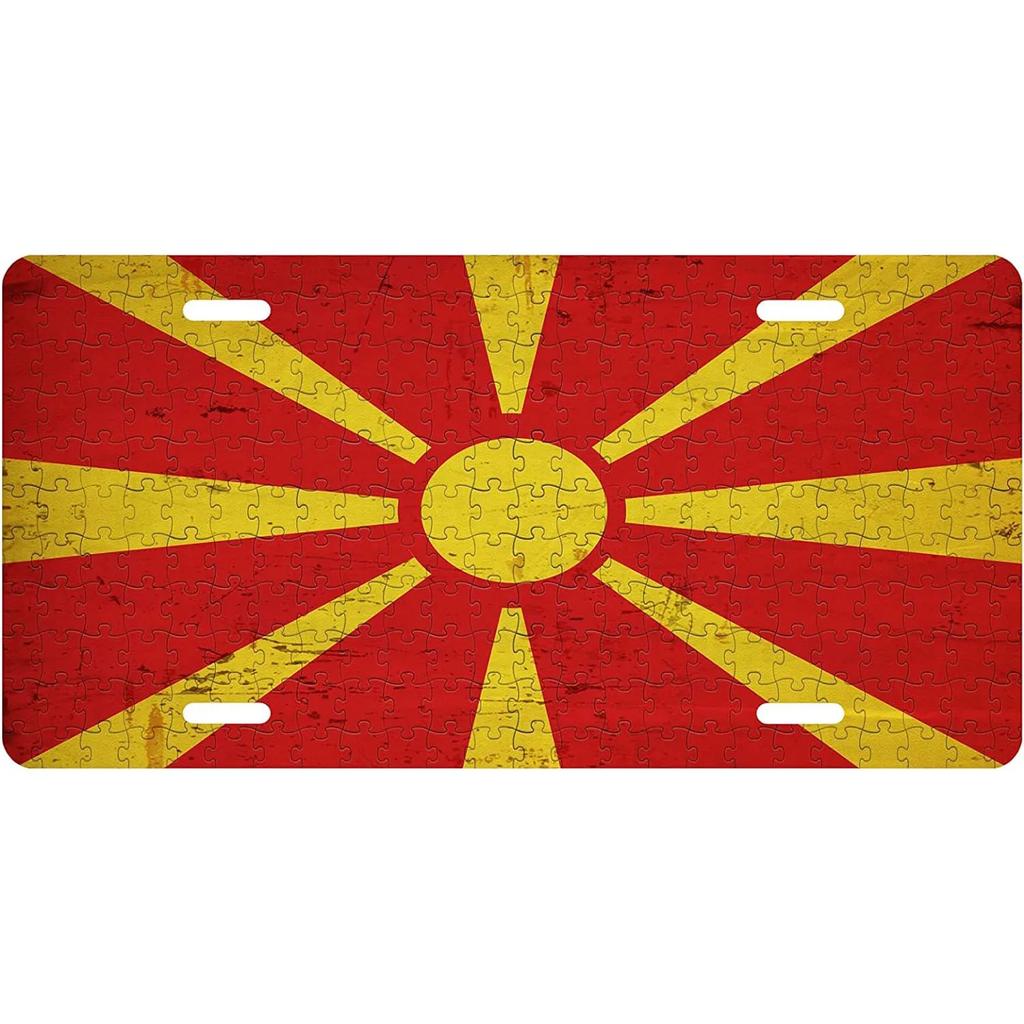 Brazil Flags License Plates Metal Tin Signs for Wall Decoration Vintage Tags Metal Automotive Signs For Cafe Bar Club Garage Pub