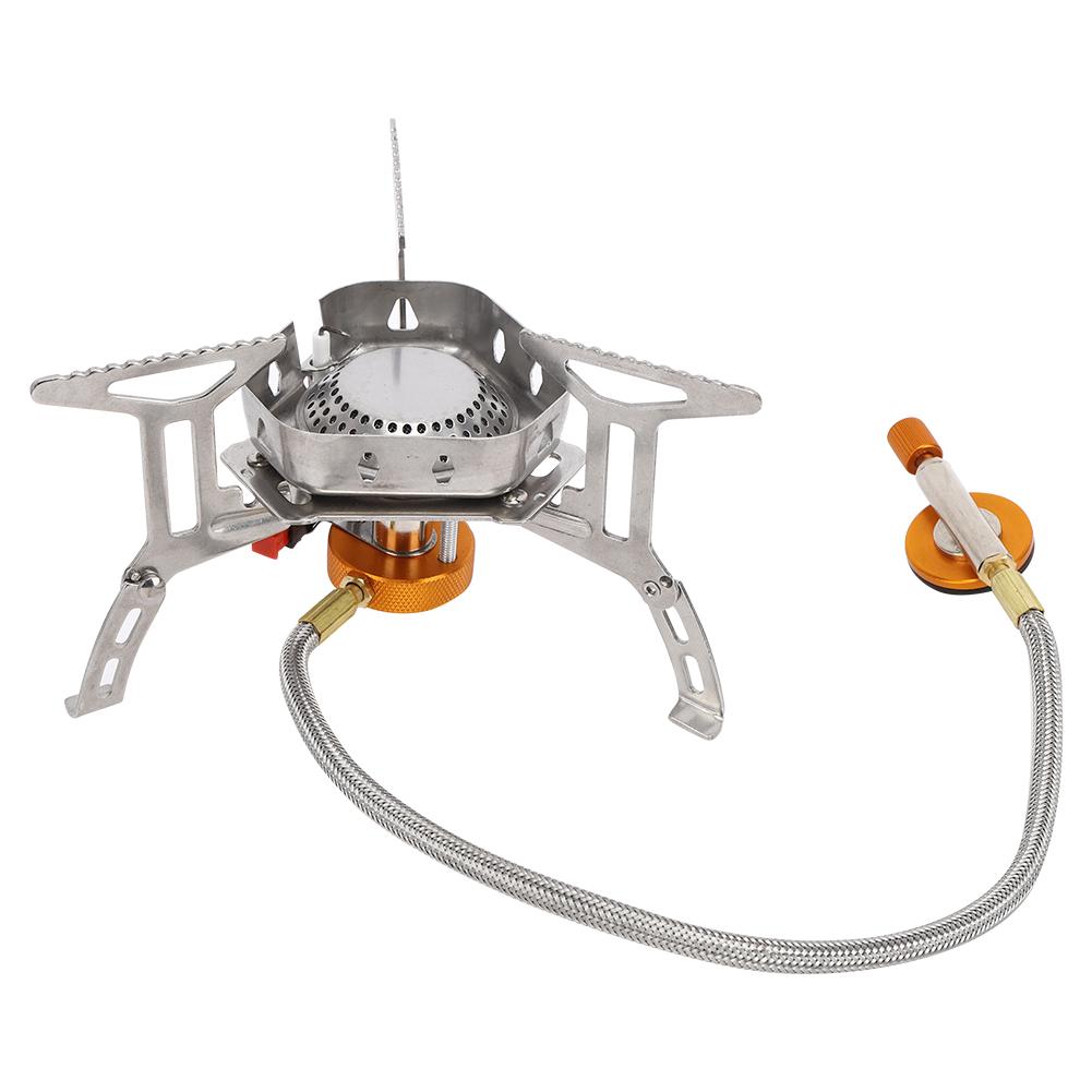 

Уличная портативная ветрозащитная газовая горелка из нержавеющей стали 304 для кемпинга и пеших походов