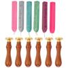 Wax Seal Stamp Kit Clear Pattern Simplicity DIY Classic Sealing Kit for Envelopes Invitations Weddin