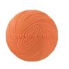 Interactive Silicone Flying Saucer Toy for Dogs Chew Resistant Flying Disc Pet Game Perfect for Puppy Training Fun