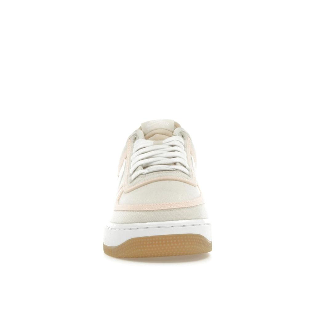 Nike Air Force 1 07 Low Premium Light Cream Gum Unisex Sneakers White Crimson-Tint CI9349-200