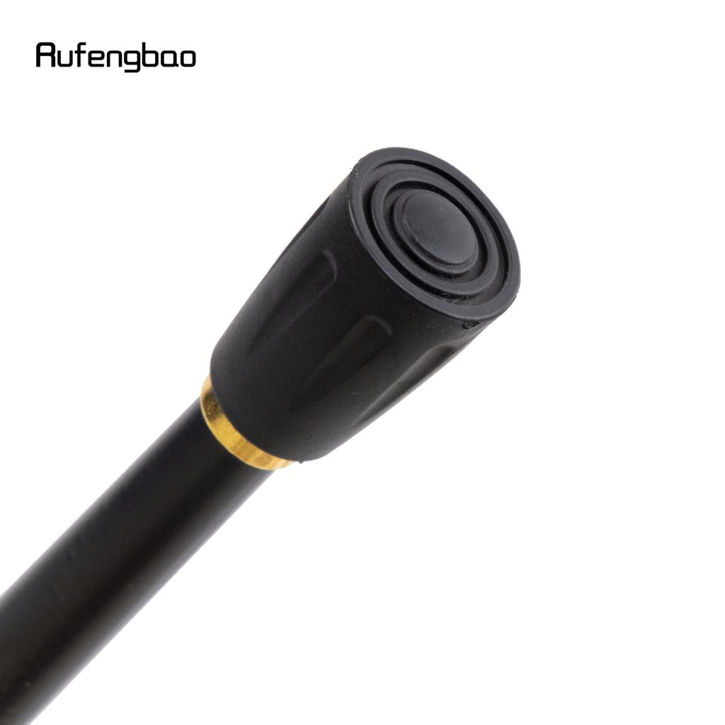 Gold Schwarz Fließende Linien Adler Luxus Mode Cosplay Stock Party Dekorativer Stock Eleganter Krummstabknauf Gehstock 92cm