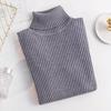 Women Bottom Sweater Turtleneck Long Sleeve Slim Fit Knitting Tops