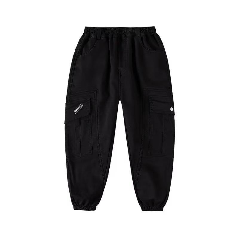 Chlapecké kalhoty jarní podzimní oblečení Dětské overaly Chlapecké ležérní kalhoty Velké dětské jarní kalhoty