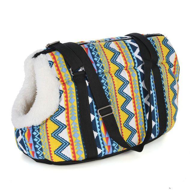 Winter Hunde Trage Tasche Kleine Hunde Katzen Tragbar Weiche Seite Yorkshire Rucksack Fleece Welpen Handtasche Haustier Reise Transport Tasche