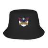 Unisex Harajuku Iraq Flag Bucket Hats Accessories  Bob Hats For Vocation Getaway Headwear Lightweight
