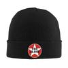 Rock Band Clash Logo Warm Knitted Cap Winter Knit Bonnet Hat Skullies Beanies Hip Hop Caps for Unisex
