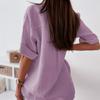 2024 Summer Solid Casual Short Sleeve Shirt Women Plus Size Loose Cotton linen Blouse Women Tops Elegant Office Lady Simple Shirts Female 24299