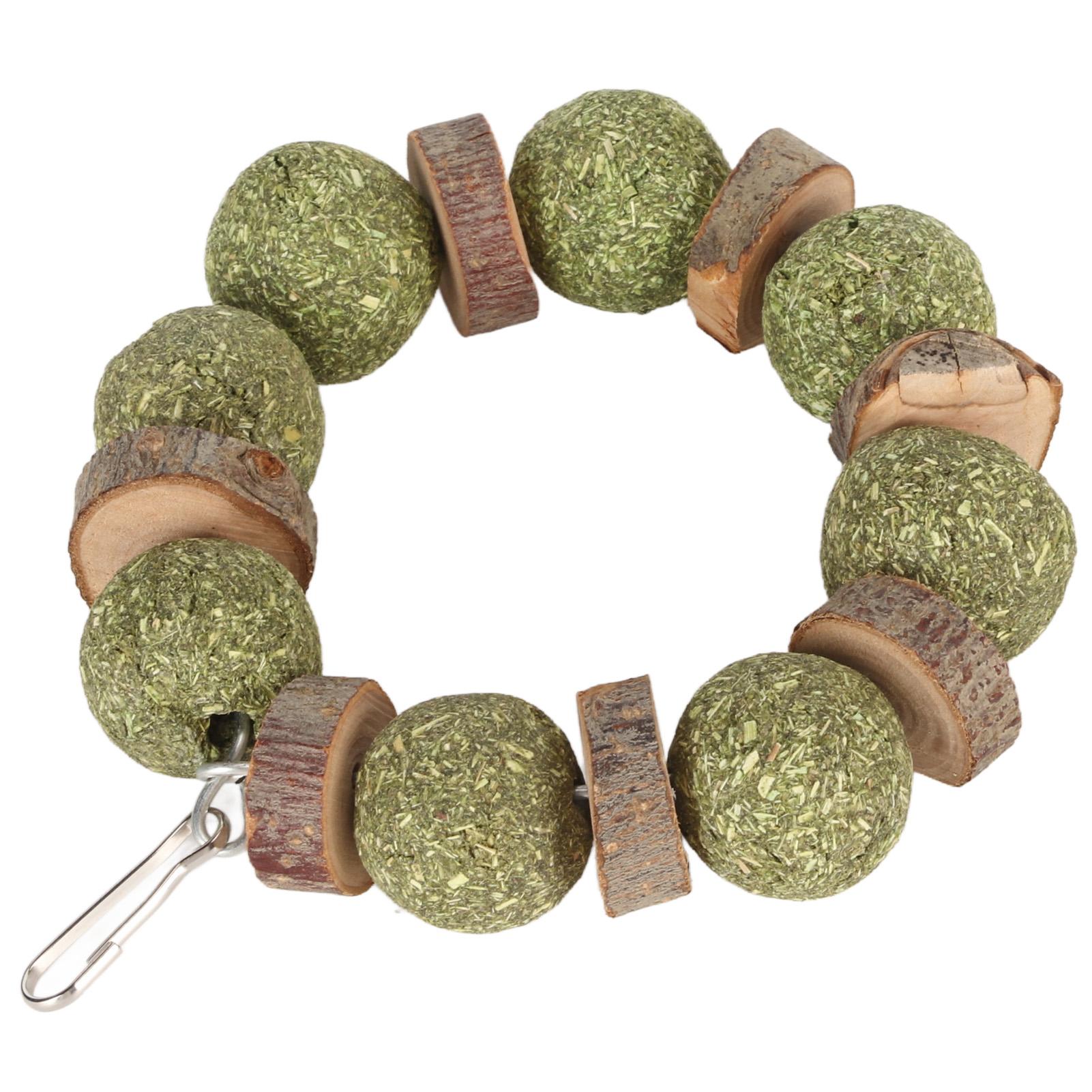 

Игрушки-грызунки для кролика, для стачивания зубов, устойчивые к укусам, игрушки-грызунки для морской свинки, для золотистого хомячка, деревянная деталь, круглое кольцо