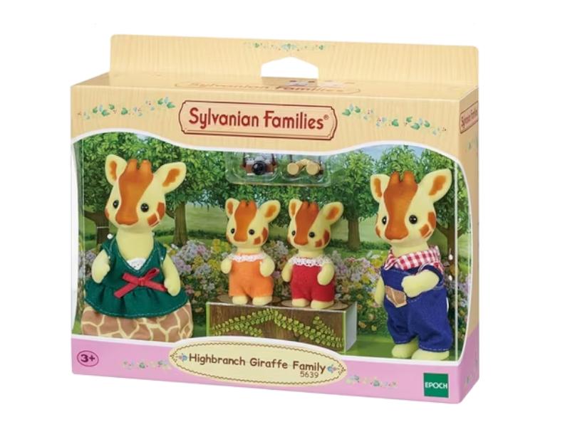 Sylvanian families 5639 rodzina żyraf z długą szyją 3+
