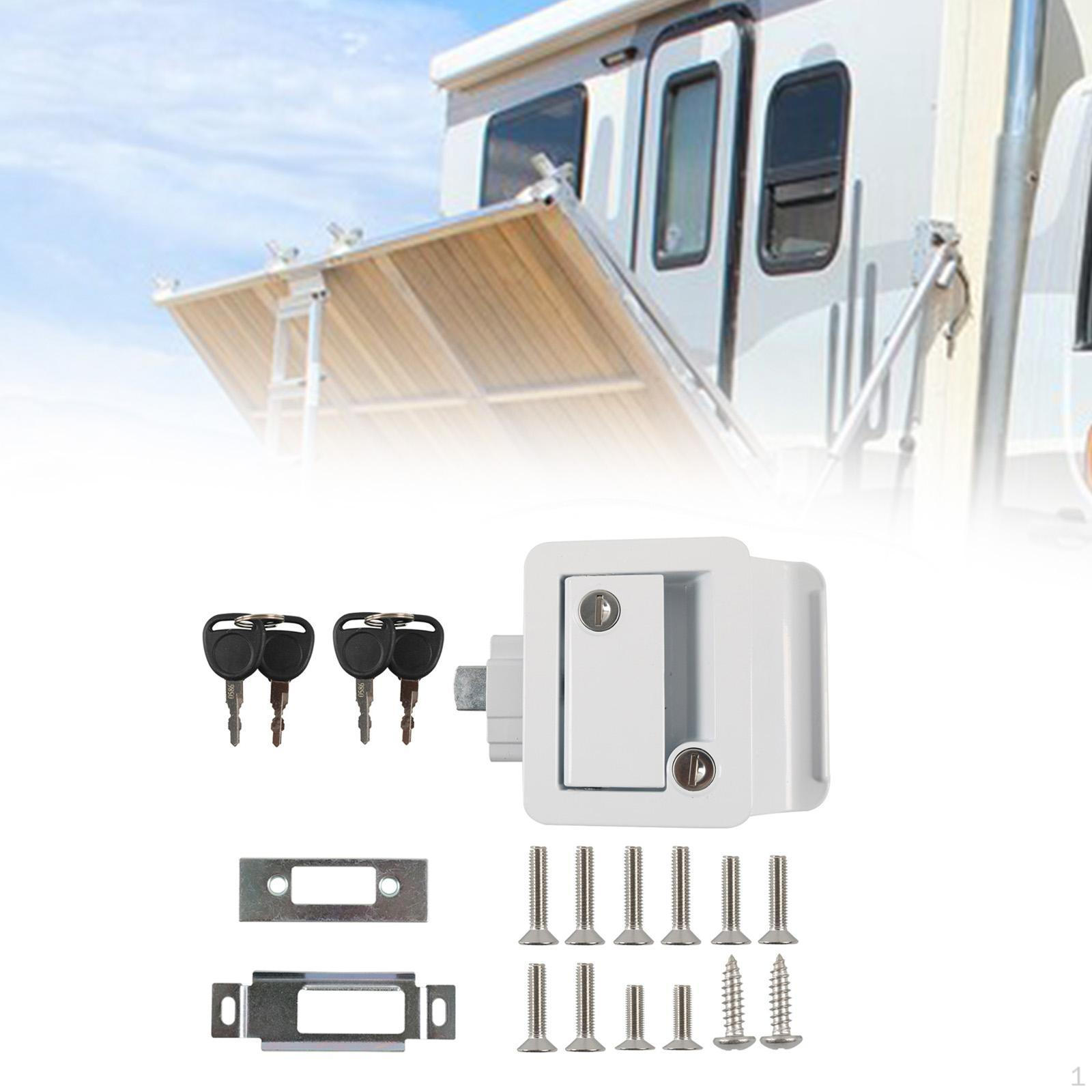 

RV Door Lock Campers Latch Replaces Premium with Paddle Deadbolts Entry 2